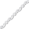 Thumbnail Image 2 of Diamond Fashion Bracelet 1 ct tw 10K White Gold 7"