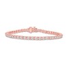 Thumbnail Image 0 of Diamond Tennis Bracelet 5 ct tw Round-cut 10K Rose Gold 7"