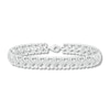 Thumbnail Image 0 of Diamond Heart Tennis Bracelet 1/2 ct tw Sterling Silver 7.25"