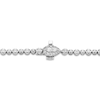 Thumbnail Image 1 of Forever Connected Diamond Bracelet 1 ct tw Pear & Round-cut 10K White Gold 7.25"