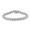 Thumbnail Image 0 of Diamond Tennis Bracelet 5 ct tw Round-cut 10K White Gold 7"