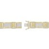 Thumbnail Image 2 of Men's Diamond Link Bracelet 2 ct tw Round-cut 10K Yellow Gold 8.5"