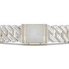 Thumbnail Image 3 of Men's Diamond Curb Chain Bracelet 3 ct tw Baguette & Round-cut 10K Yellow Gold 8.5"