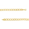 Thumbnail Image 2 of Men's Diamond Bar Bracelet 1/2 ct tw Round-cut 10K Yellow Gold 8.5"