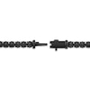 Men's Black Diamond Bracelet 4 ct tw Round-cut Sterling Silver 8.5 ...