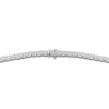 Thumbnail Image 2 of Men's Diamond Necklace 2- 1/2 ct tw Round-cut 10K White Gold 20.25"