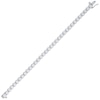 Thumbnail Image 2 of KAY Lab-Grown Diamonds Line Bracelet 8 ct tw 14K White Gold 7"