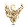 Thumbnail Image 2 of Men's Diamond Eagle and Snake Charm 1/3 ct tw Round-cut 10K Yellow Gold