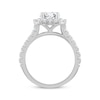Thumbnail Image 2 of Lab-Created Diamonds by KAY Engagement Ring 2-7/8 ct tw Round-cut 14K White Gold