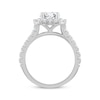 Thumbnail Image 3 of Lab-Grown Diamonds Engagement Ring 2-7/8 ct tw Round-cut 14K White Gold