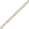 Thumbnail Image 2 of Diamond Link Bracelet 1-1/2 ct tw 14K Two-Tone Gold 7"