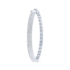 Thumbnail Image 1 of Diamond Hinged Bangle Bracelet 2-1/2 ct tw 10K White Gold