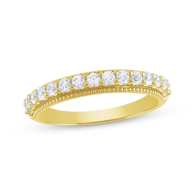 Diamond Anniversary Band 1/2 ct tw 14K Yellow Gold