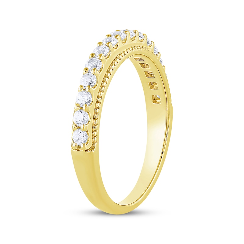 Diamond Anniversary Band 1/2 ct tw 14K Yellow Gold