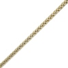 Thumbnail Image 2 of Diamond-Cut Wheat Chain Necklace 3.5mm Hollow 10K Yellow Gold 20"