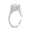 Thumbnail Image 2 of Lab-Grown Diamonds Emerald-Cut Engagement Ring 2-3/4 ct tw 14K White Gold