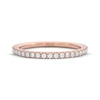 Thumbnail Image 3 of THE LEO Prisma Diamond Wedding Band 1/4 ct tw 14K Rose Gold