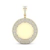 Thumbnail Image 1 of Men's Diamond Greek Key Charm 5/8 ct tw 10K Yellow Gold