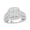 Thumbnail Image 1 of Adore Princess-Cut Diamond Engagement Ring 1-3/4 ct tw 14K White Gold