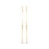 Thumbnail Image 2 of Square Tube Hoop Earrings 10K Yellow Gold 70mm