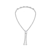 Thumbnail Image 2 of Diamond Bamboo Bolo Bracelet 1/5 ct tw Sterling Silver