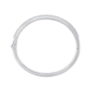 Thumbnail Image 2 of Baguette & Round-Cut Diamond Bangle Bracelet 3 ct tw 10K White Gold
