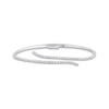 Thumbnail Image 0 of Diamond Bypass Bangle Bracelet 1/2 ct tw Sterling Silver