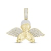Thumbnail Image 0 of Men's Diamond Angel Charm 1/5 ct tw 10K Yellow Gold