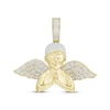 Thumbnail Image 1 of Men's Diamond Angel Charm 1/5 ct tw 10K Yellow Gold