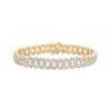 Thumbnail Image 1 of Diamond Chain Link Bracelet 3-1/2 ct tw 10K Yellow Gold 8.5"