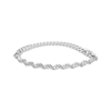 Thumbnail Image 1 of Diamond Adjustable S-Link Bracelet 1 ct tw 10K White Gold