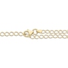 Thumbnail Image 3 of Diamond Adjustable Double S-Link Bracelet 1/2 ct tw 10K Yellow Gold