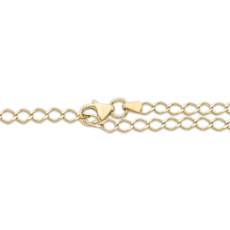 Main Image 3 of Diamond Adjustable S-Link Bracelet 3/8 ct tw 10K Yellow Gold