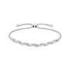 Thumbnail Image 1 of Diamond Double S-Link Bolo Bracelet 1 ct tw 10K White Gold