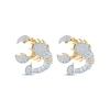 Thumbnail Image 2 of Men's Diamond Scorpion Stud Earrings 1/6 ct tw 10K Yellow Gold