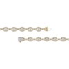 Thumbnail Image 3 of Men's Diamond Mariner Chain Bracelet 1-1/2 ct tw 10K Yellow Gold 8.5"