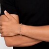 Thumbnail Image 4 of Men's Diamond Mariner Chain Bracelet 1-1/2 ct tw 10K Yellow Gold 8.5"