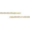 Thumbnail Image 2 of Men's Diamond Fancy Link Chain Necklace 2-1/2 ct tw 10K Yellow Gold 22&quot;