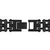 Thumbnail Image 3 of Men's Black Diamond Link Bracelet 1/6 ct tw Black Ion Plated-Stainless Steel 8.62"