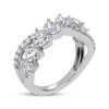 Thumbnail Image 2 of KAY Lab-Grown Diamonds Heart-Shaped & Round-Cut Crossover Ring 2 ct tw 14K White Gold