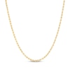 Thumbnail Image 1 of Silk Rope Chain 3.65mm Solid 14K Yellow Gold 16"