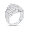 Thumbnail Image 2 of Adore Diamond Multi-Row Anniversary Ring 2-7/8 ct tw 14K White Gold