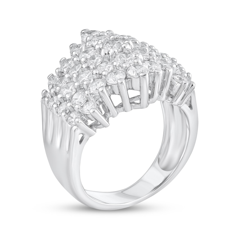 Main Image 2 of Adore Diamond Multi-Row Anniversary Ring 2-7/8 ct tw 14K White Gold