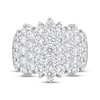 Thumbnail Image 3 of Adore Diamond Multi-Row Anniversary Ring 2-7/8 ct tw 14K White Gold