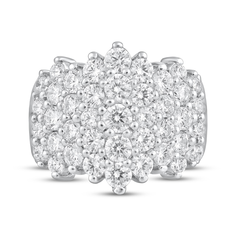 Main Image 3 of Adore Diamond Multi-Row Anniversary Ring 2-7/8 ct tw 14K White Gold
