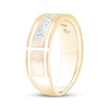 Thumbnail Image 2 of Adore Men's Diamond Seven-Stone Wedding Band 1 ct tw 10K Yellow Gold
