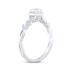 Thumbnail Image 2 of Adore Princess-Cut Diamond Engagement Ring 1/2 ct tw 14K White Gold