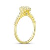 Thumbnail Image 2 of Adore Marquise-Cut Diamond Halo Engagement Ring 1 ct tw 14K Yellow Gold