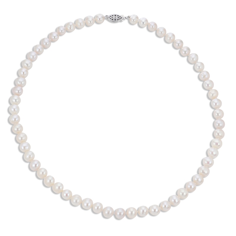 Cultured Pearl Set Sterling Silver