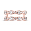Diamond Vintage Style Enhancer Ring 1 ct tw 14K Rose Gold